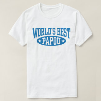 Camiseta Melhor Papou do Mundo