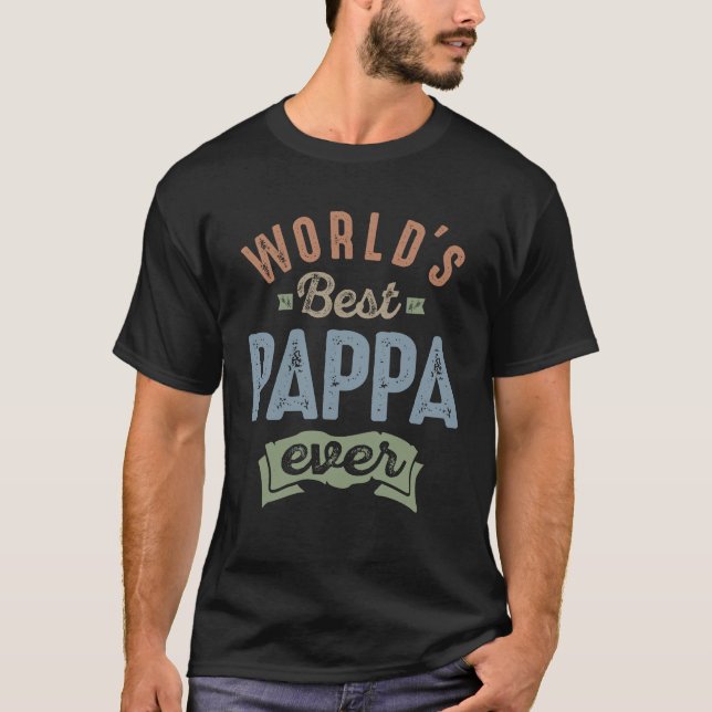 Camiseta Melhor Pappa do Mundo (Frente)