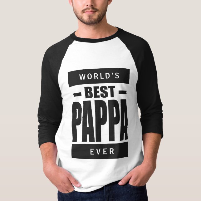 Camiseta Melhor Pappa Nunca (Frente)