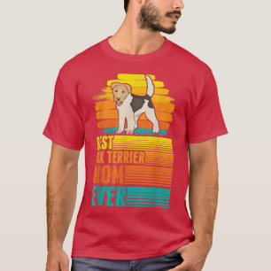 Camiseta Melhor Para Terrier Mãe De Terrier Mãe De Terrier 