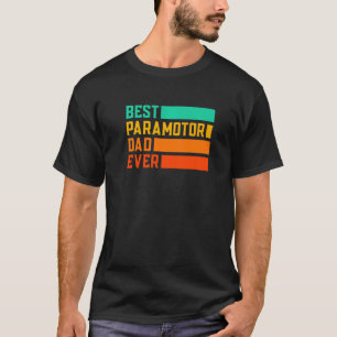 Camiseta Melhor Paragliding Pai de Todos os Tempos Parachut