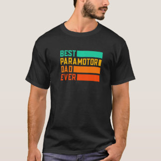Camiseta Melhor Paragliding Pai de Todos os Tempos Parachut
