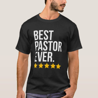 Camiseta Melhor Pastor Ever Bishop Sacerdoso
