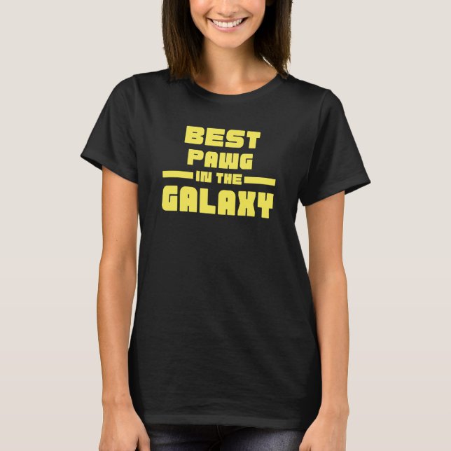 Camiseta Melhor Pawg Da Galáxia (Frente)