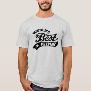 Camiseta Melhor PeePaw do Mundo