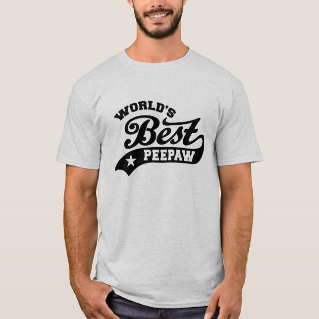 Camiseta Melhor PeePaw do Mundo (Frente)