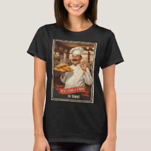 Camiseta MELHOR PEIXE & BATATA FRITA DA CIDADE! â€“ Pub Vin