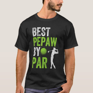 Camiseta Melhor Pepe De Golfe Do Par Vovô Golfer