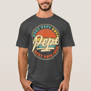 Camiseta Melhor Pepe Engraçado Vovô Oferece Presentes Par