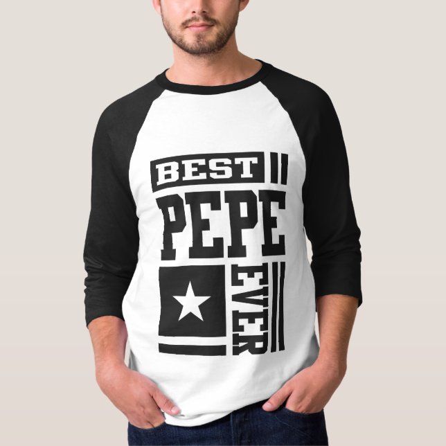 Camiseta Melhor Pepe Nunca (Frente)