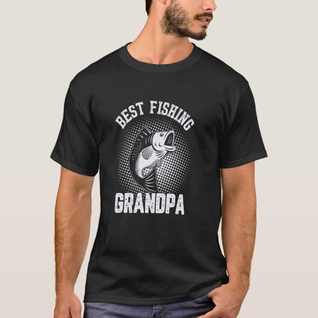 Camiseta Melhor Pesca Divertida Pesca (Frente)