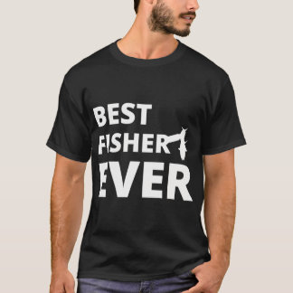 Camiseta Melhor Pescador de Todos os Tempos