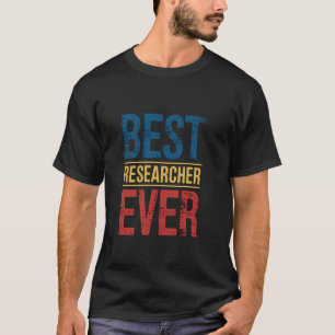 Camiseta Melhor Pesquisadora Alguma Vez Esposa Marido Coope
