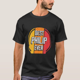 Camiseta Melhor Philip Ever - Nome Felipe Engraçado
