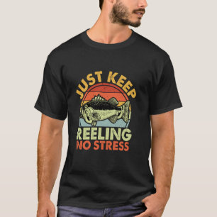 Camiseta Melhor Piada de Pesca Adultos Humor Sarcástico Div
