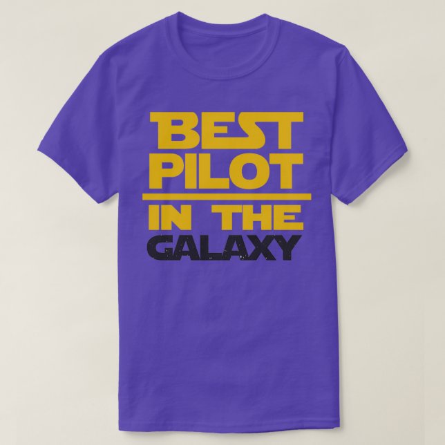 Camiseta Melhor Piloto Da Galáxia 1 (Frente do Design)