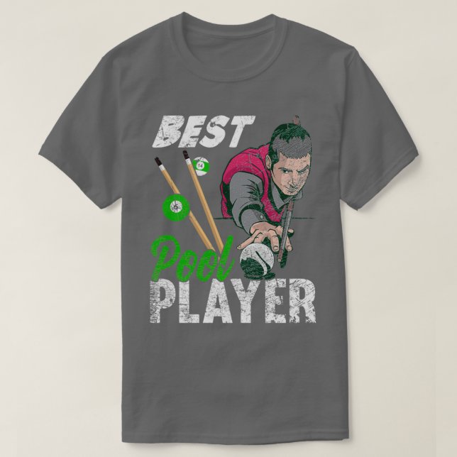 Camiseta Melhor Piscina Billiards Classic TSirt (Frente do Design)