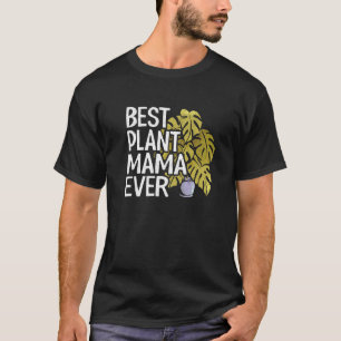 Camiseta Melhor Planta Mamã Ever Garden Landscaper Mãe Gard