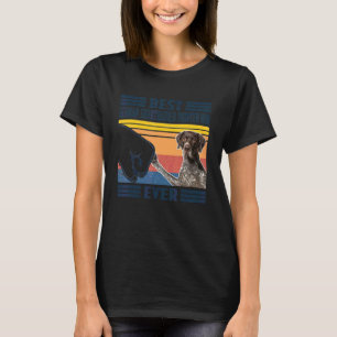 Camiseta Melhor Ponteiro Alemão Curto Mãe Nunca Cachorro Mã