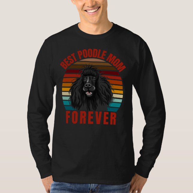 Camiseta Melhor Poodle Mãe (Frente)
