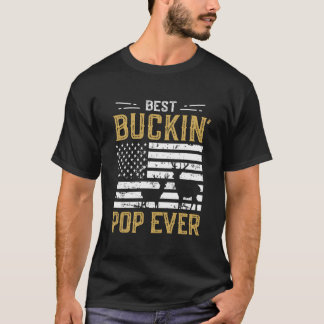 Camiseta Melhor Pop de Buckin Já Engraçado Presente Deer Hu