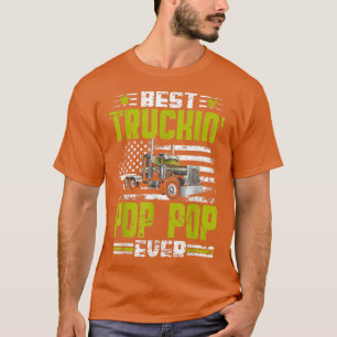 Camiseta Melhor Pop de caminhonete Pop de sinalizador ameri