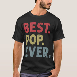 Camiseta Melhor Pop de Design para o vovô ou Pai