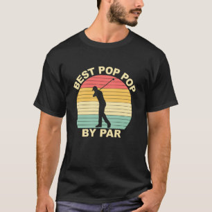 Camiseta Melhor Pop de Pop por Par - Golfe
