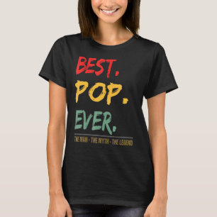 Camiseta Melhor Pop Do Homem O Mito Da Lenda