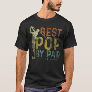 Camiseta Melhor Pop Do Par Golf Avô Golfista Pais