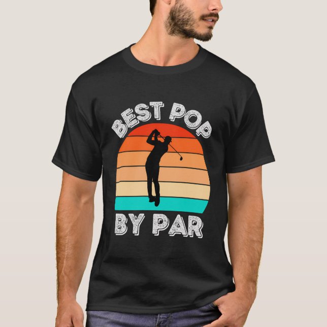 Camiseta Melhor Pop por Par Retro Sunset Parody (Frente)