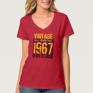Camiseta Melhor Presente de Aniversário de 1967