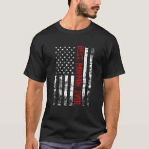 Camiseta Melhor Presente De Bandeira De Pawpaw Ever America