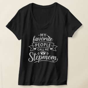 Camiseta Melhor Presente de Madrasta da Família Reconstituí