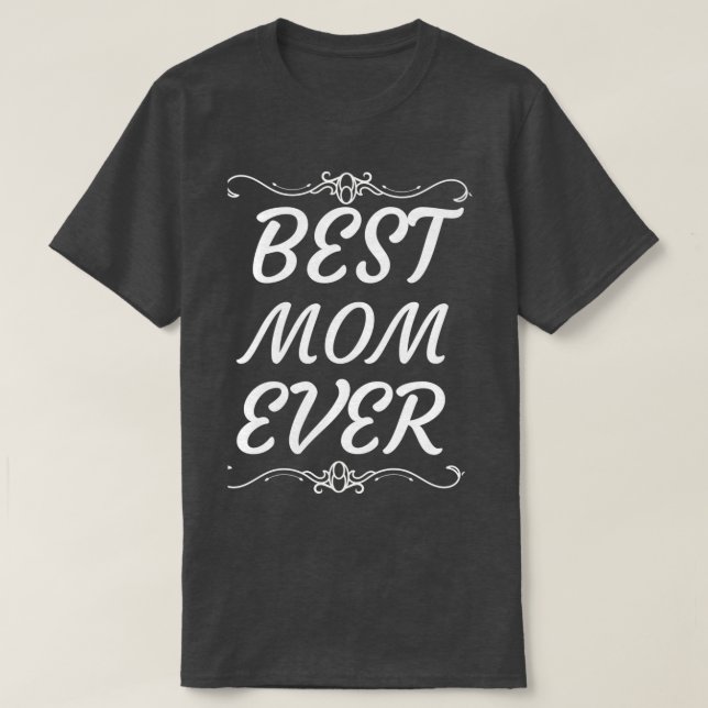 Camiseta melhor presente de mãe de baleias para sempre (Frente do Design)