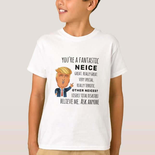 Camiseta Melhor Presente de Noite de Neice Engraçado (Frente)