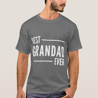 Camiseta Melhor Presente de Vovô de Todos os Tempos