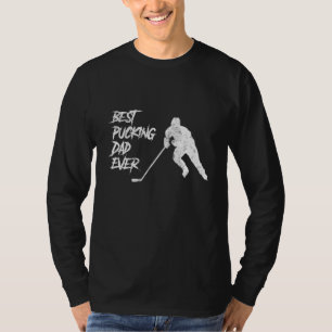Camiseta Melhor Presente Do Dia de os pais De Hóquei Em Pai