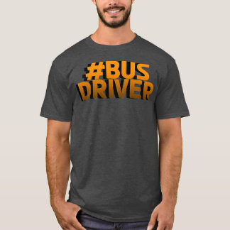 Camiseta Melhor presente para o driver de barramento para o