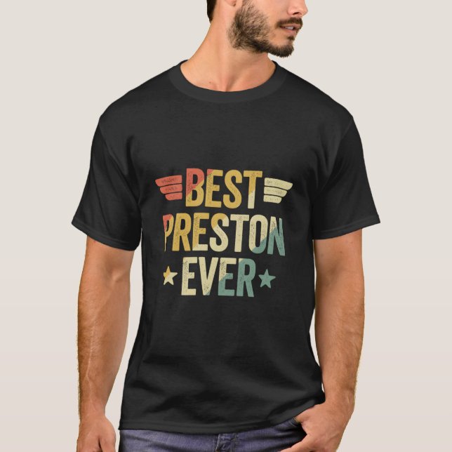 Camiseta Melhor Preston Nunca (Frente)