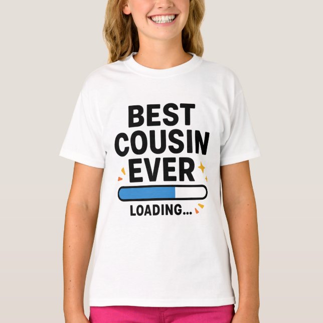 Camiseta Melhor Primo Carregando (Frente)