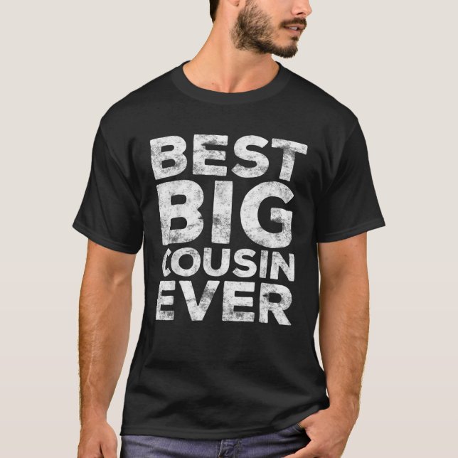 Camiseta Melhor Primo Grande Nunca (Frente)