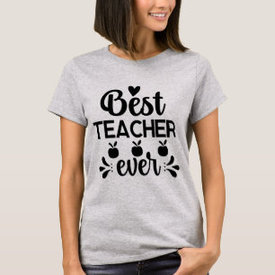 Camiseta Melhor Professor de arte de sempre