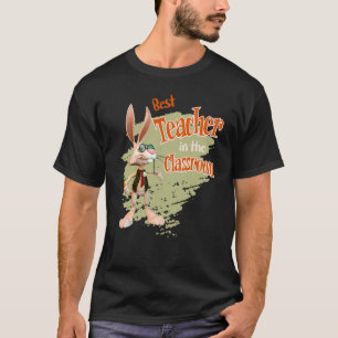 Camiseta Melhor Professor de Coelho Engraçado na Sala de Au