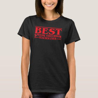 Camiseta Melhor Professor de Educação Especial de Todos os