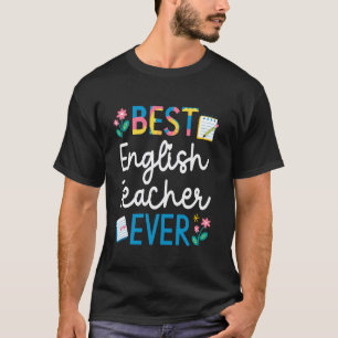 Camiseta Melhor Professor de Inglês de Todos os Tempos Prof