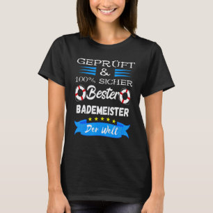 Camiseta Melhor Professor de Natação Piscina Re