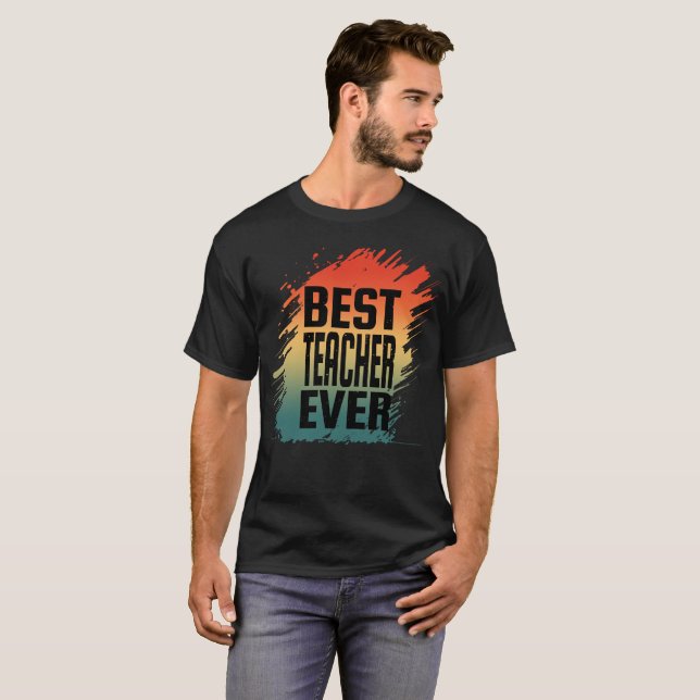 CAMISETA MELHOR PROFESSOR DE TODOS OS TEMPOS (Frente Completa)