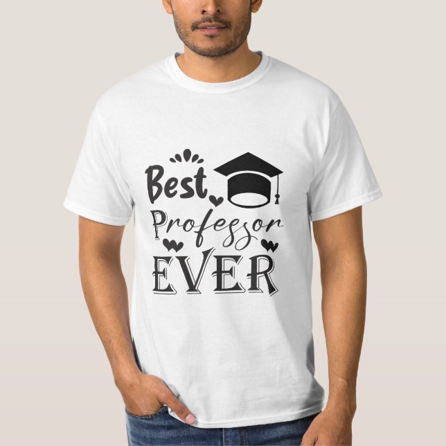 Camiseta Melhor Professor Ever, presente para o professor (Frente)