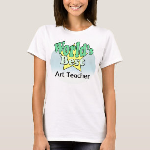 Camiseta Melhor Professora de Arte do Mundo
